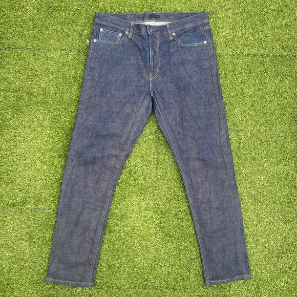 Uniqlo Men's Slim Kaihara Selvage Denim Jeans - Picture 1 of 7